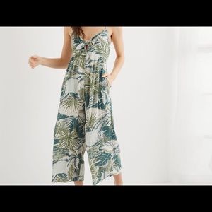 NWT Aerie Tie Front Jumpsuit